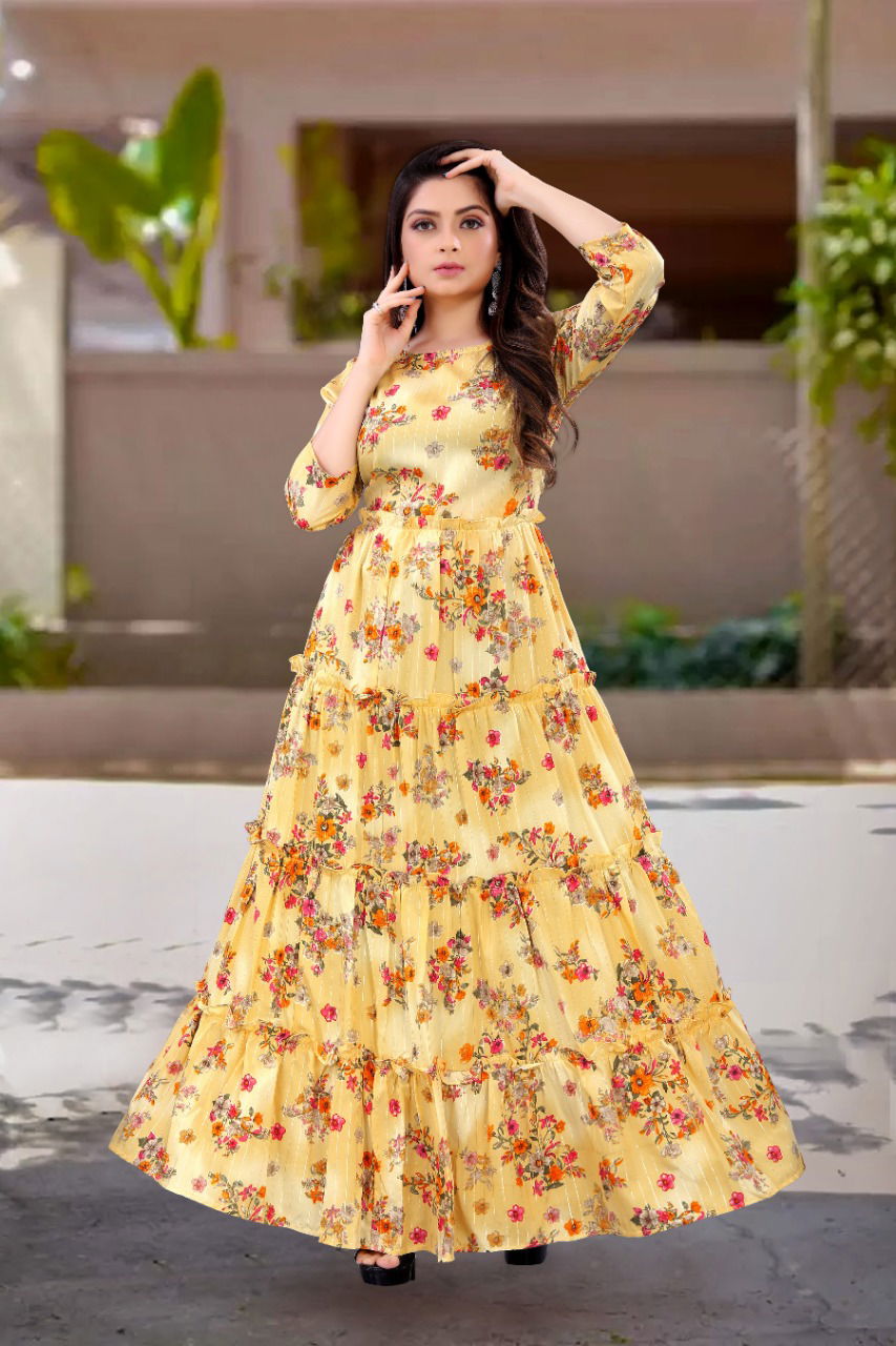 Bhargavi Tex Printed Designer Kurtis Catalog
